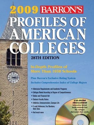 cover image of Profiles Of American Colleges
